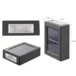 Homeko Up And Down Luminous LED Solar Wall Lights
