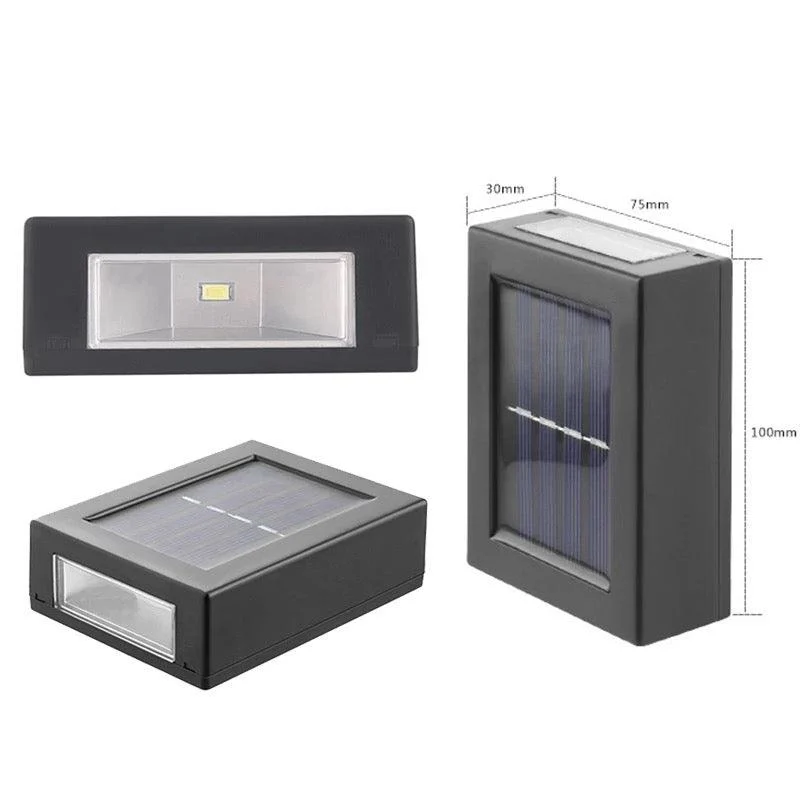 Homeko Up And Down Luminous LED Solar Wall Lights -