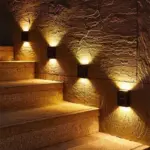Homeko Up And Down Luminous LED Solar Wall Lights
