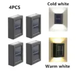 Homeko Up And Down Luminous LED Solar Wall Lights