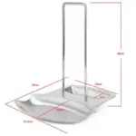 Homeko Utensil Pot Lid Holder Rack
