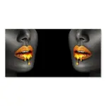 Homeko Very Lippy Canvas Paintings