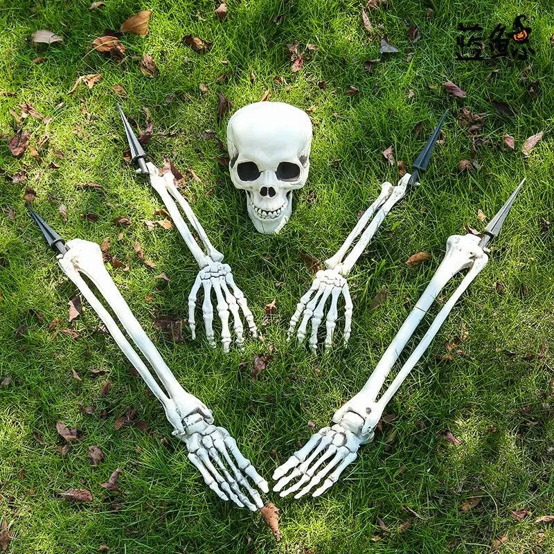 Homeko Very Scary Halloween Lawn Skeleton -