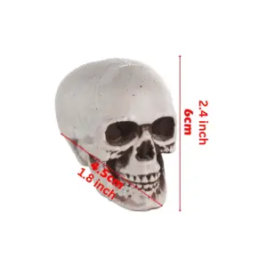 Homeko Very Scary Halloween Skull