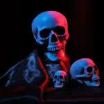 Homeko Very Scary Halloween Skull