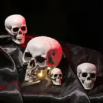 Homeko Very Scary Halloween Skull