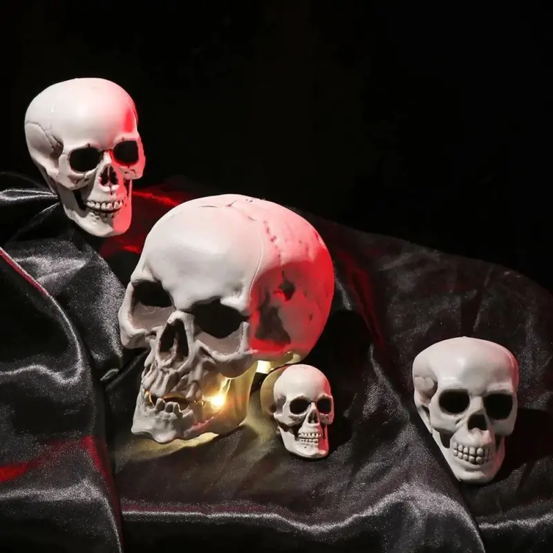 Homeko Very Scary Halloween Skull