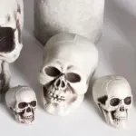 Homeko Very Scary Halloween Skull