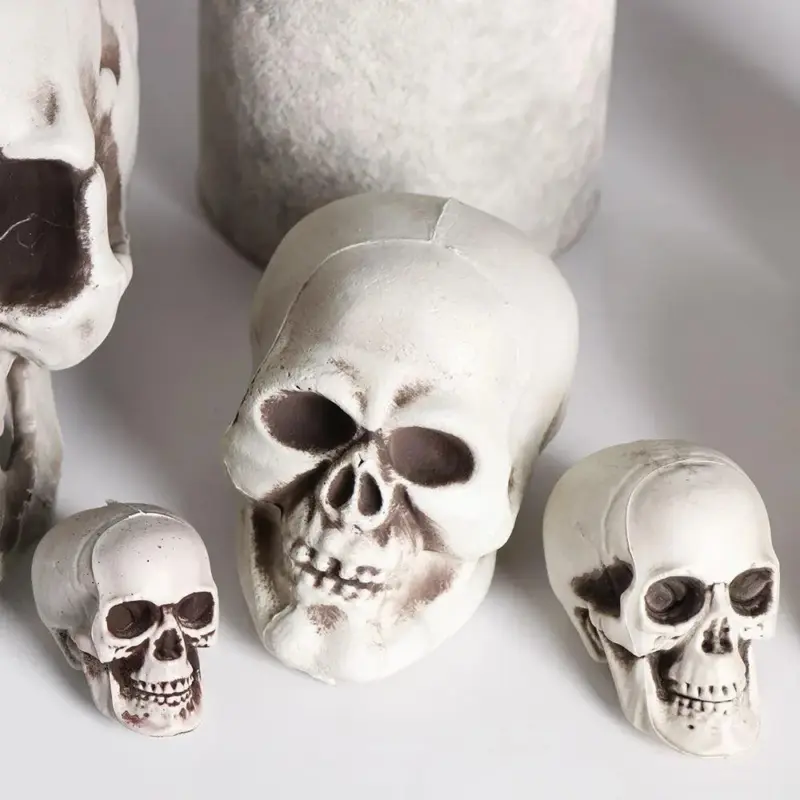 Homeko Very Scary Halloween Skull