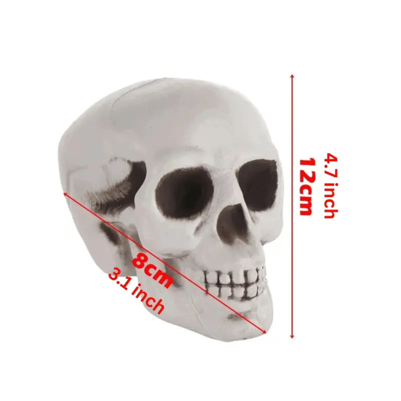 Homeko Very Scary Halloween Skull