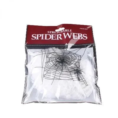 Homeko Very Scary Halloween Spider Web And Spiders -