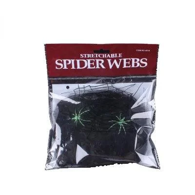 Homeko Very Scary Halloween Spider Web And Spiders -