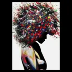 Homeko Vibrant Hair Painting
