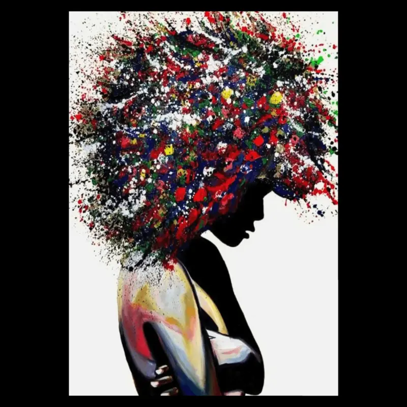 Homeko Vibrant Hair Painting