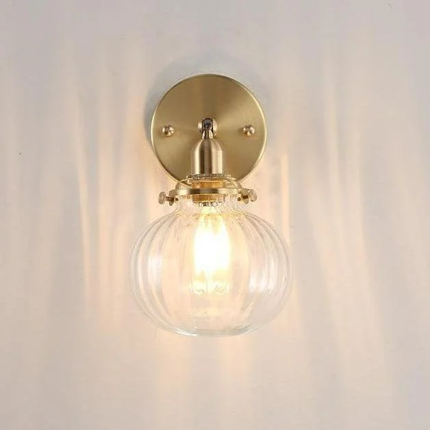 Homeko Vintage Glass Wall Light -