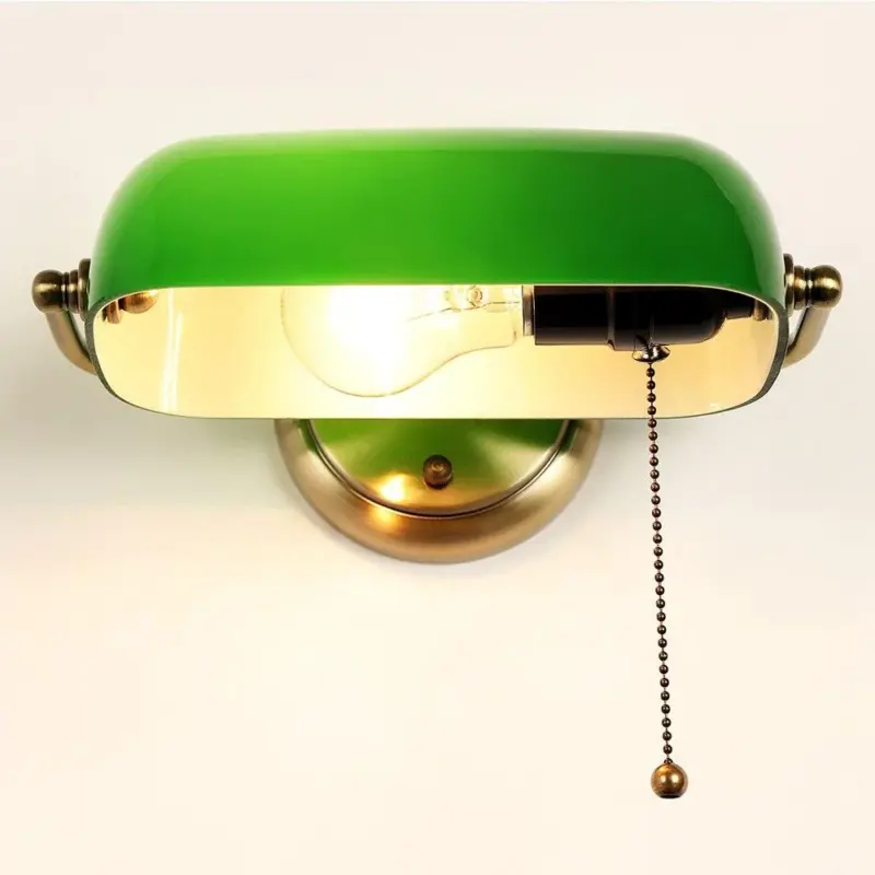 Homeko_Vintage_Green_Banker_Wall_Lamp_-_-4288902 Homeko Vintage Green Banker Wall Lamp