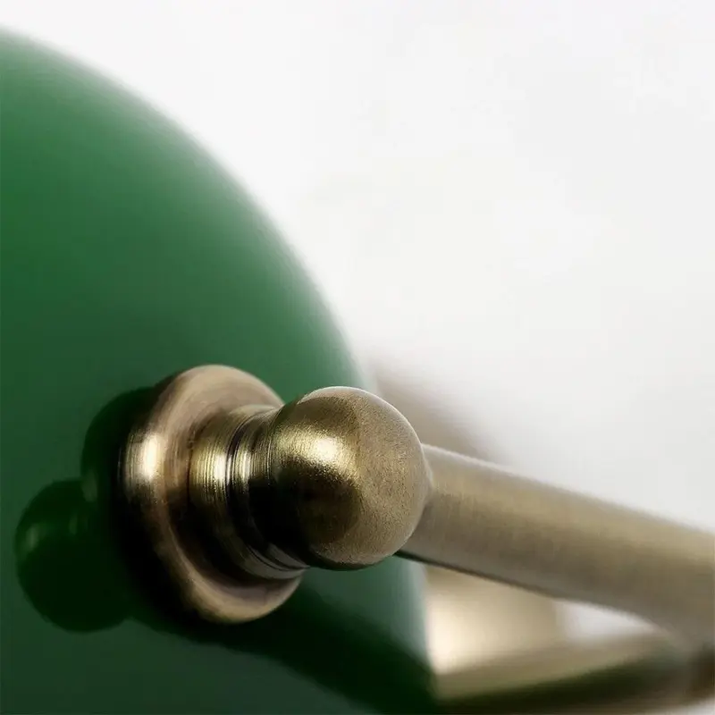 Homeko Vintage Green Banker Wall Lamp