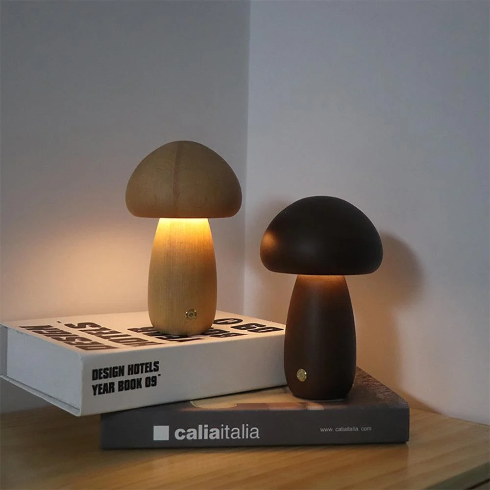 Homeko Vintage Mushroom Table Lamp -