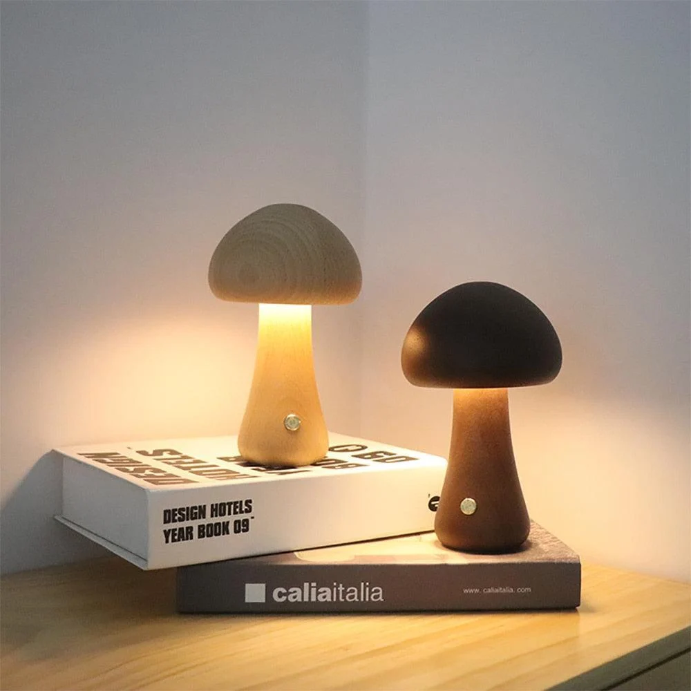 Homeko Vintage Mushroom Table Lamp -