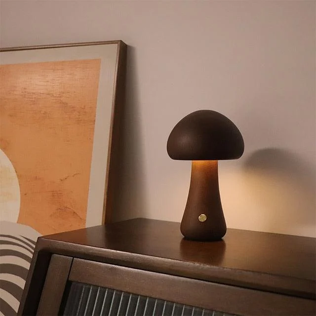 Homeko Vintage Mushroom Table Lamp -