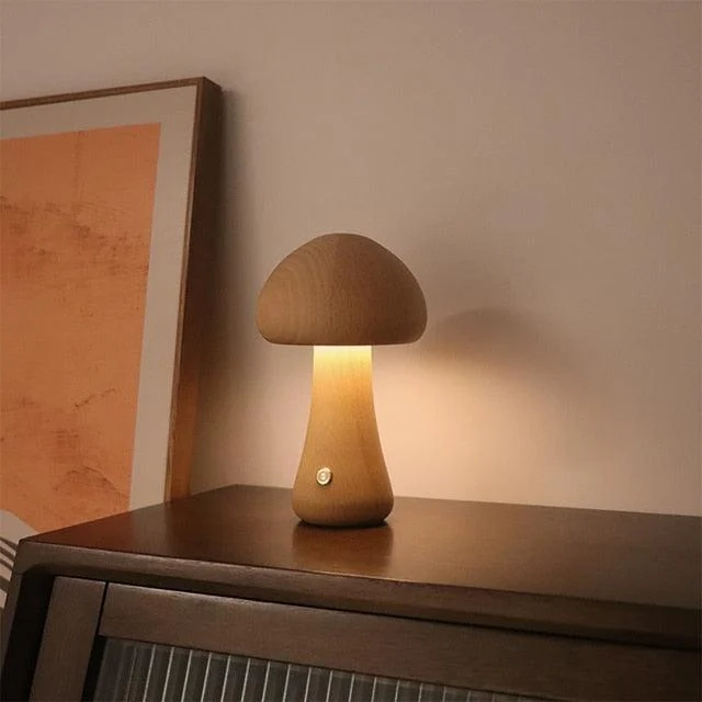 Homeko Vintage Mushroom Table Lamp -