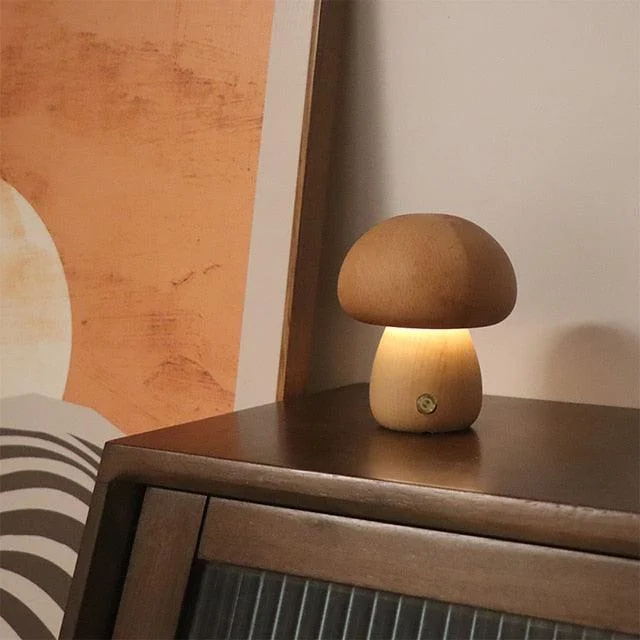 Homeko Vintage Mushroom Table Lamp -