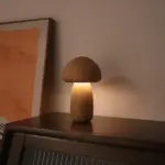 Homeko Vintage Mushroom Table Lamp