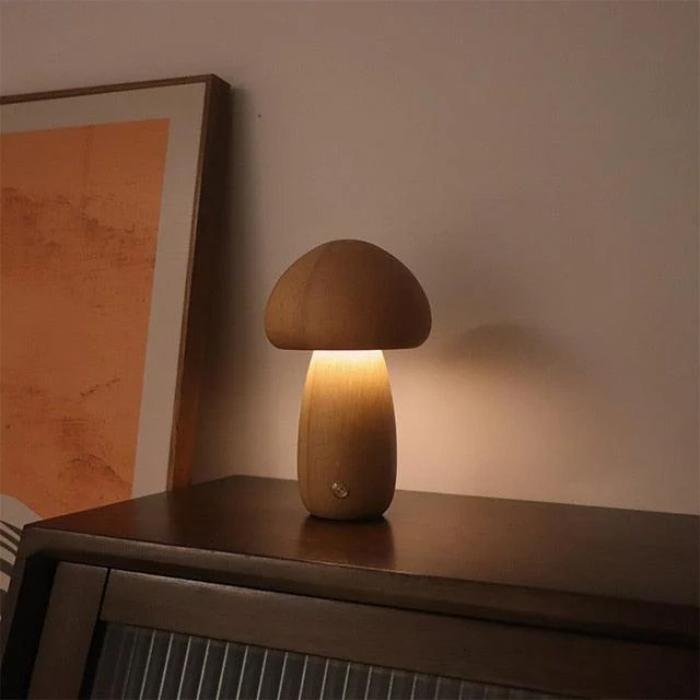 Homeko Vintage Mushroom Table Lamp -