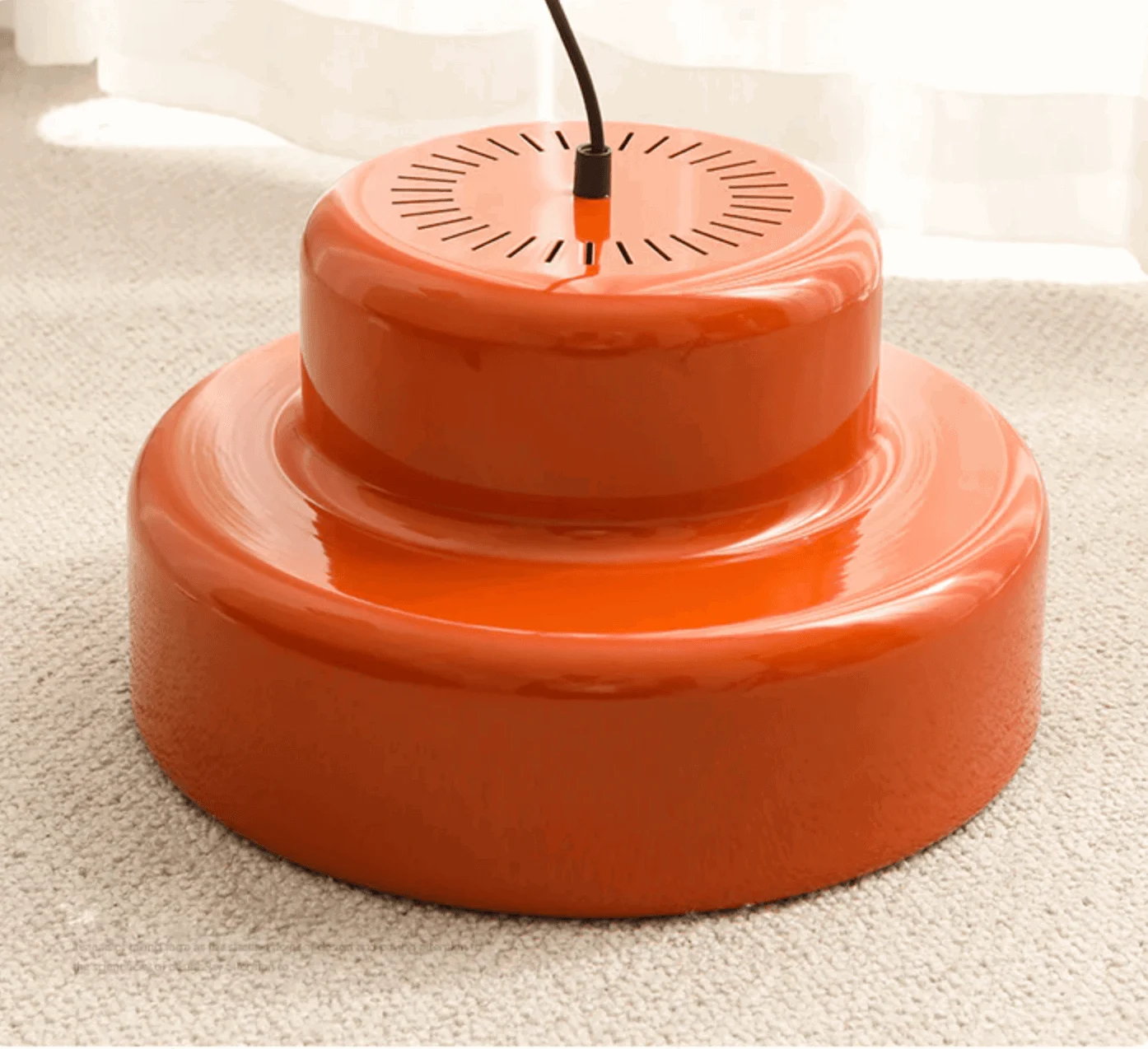 Homeko Vintage Orange Ceiling Pendant Light -