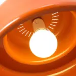 Homeko Vintage Orange Ceiling Pendant Light