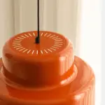 Homeko Vintage Orange Ceiling Pendant Light