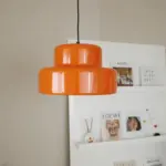 Homeko Vintage Orange Ceiling Pendant Light