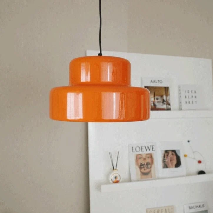 Homeko Vintage Orange Ceiling Pendant Light -