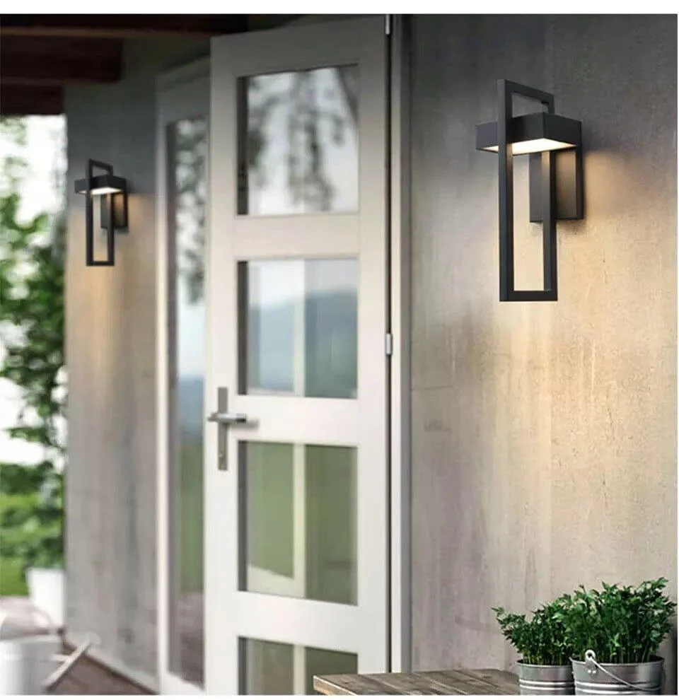 Homeko Vintage Waterproof Outdoor LED Wall Light -