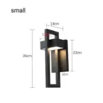 Homeko Vintage Waterproof Outdoor LED Wall Light