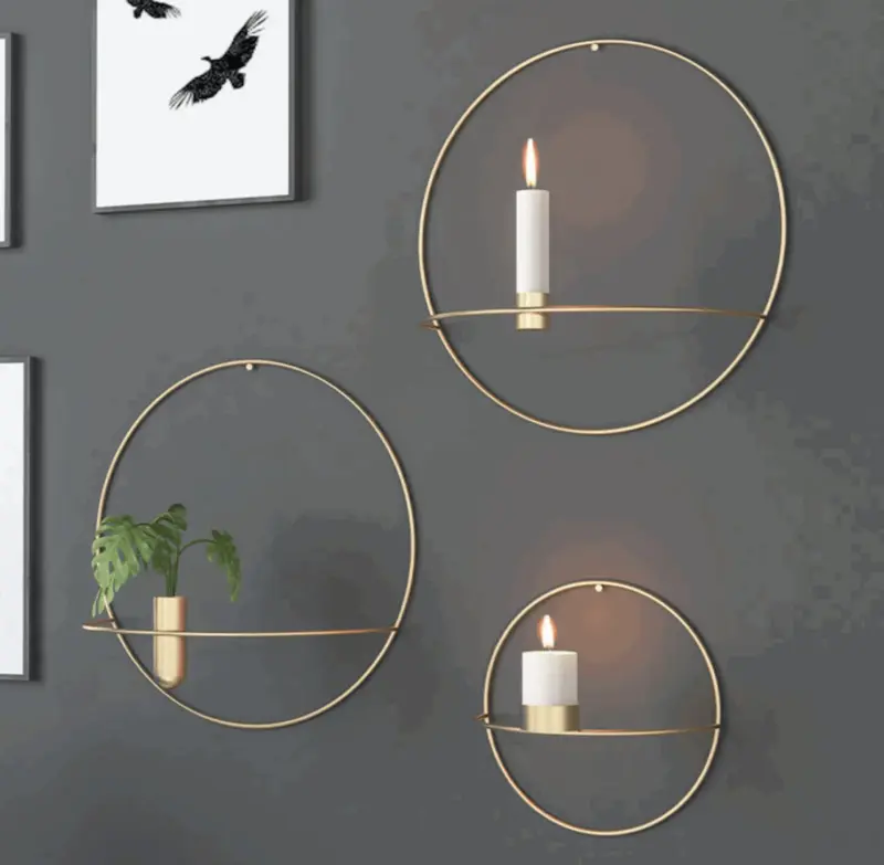 Homeko Wall Candle Holder and Vase