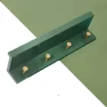 Homeko Wall Storage Shelf with Gold Hooks