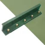 Homeko Wall Storage Shelf with Gold Hooks