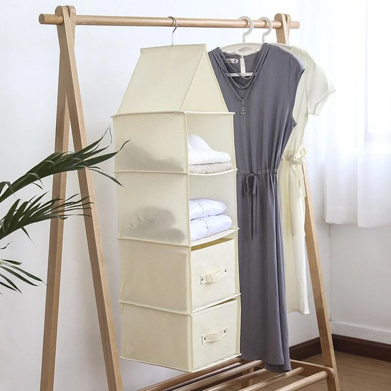 Homeko Wardrobe Hanging Shelves -