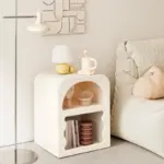 Homeko Wavy Abstract Boho Side Table
