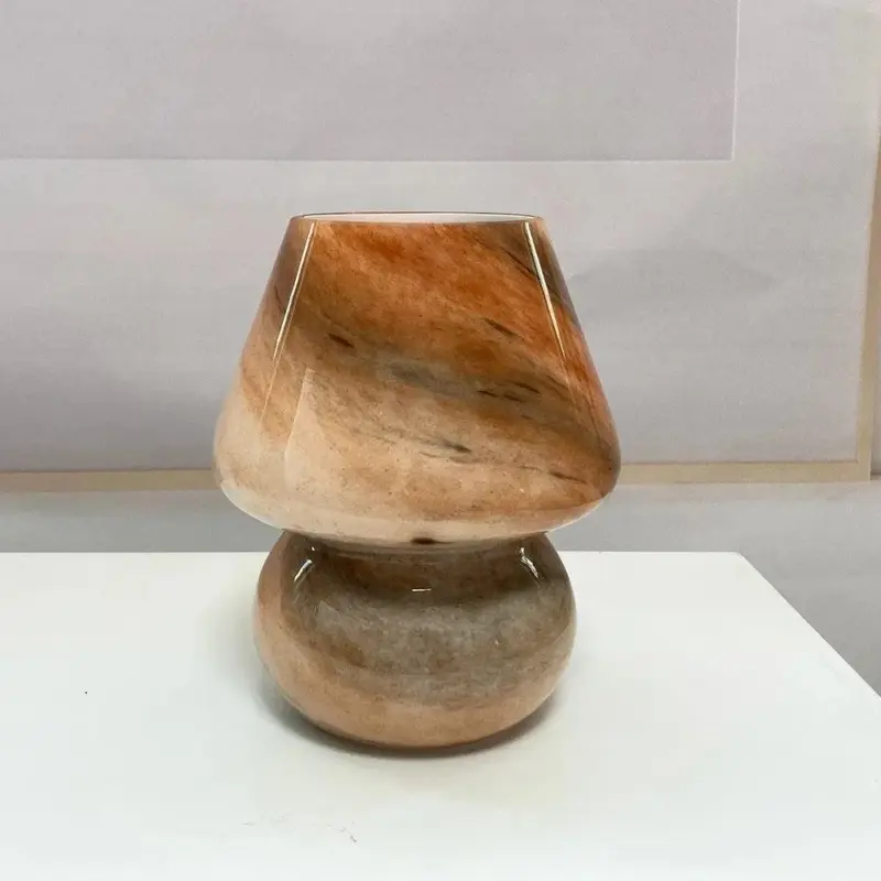 Homeko Way Mushroom Glass Table Lamp