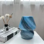 Homeko Way Mushroom Glass Table Lamp