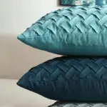 Homeko Weaved Faux Suede Pillow Covers