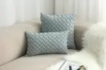 Homeko Weaved Faux Suede Pillow Covers