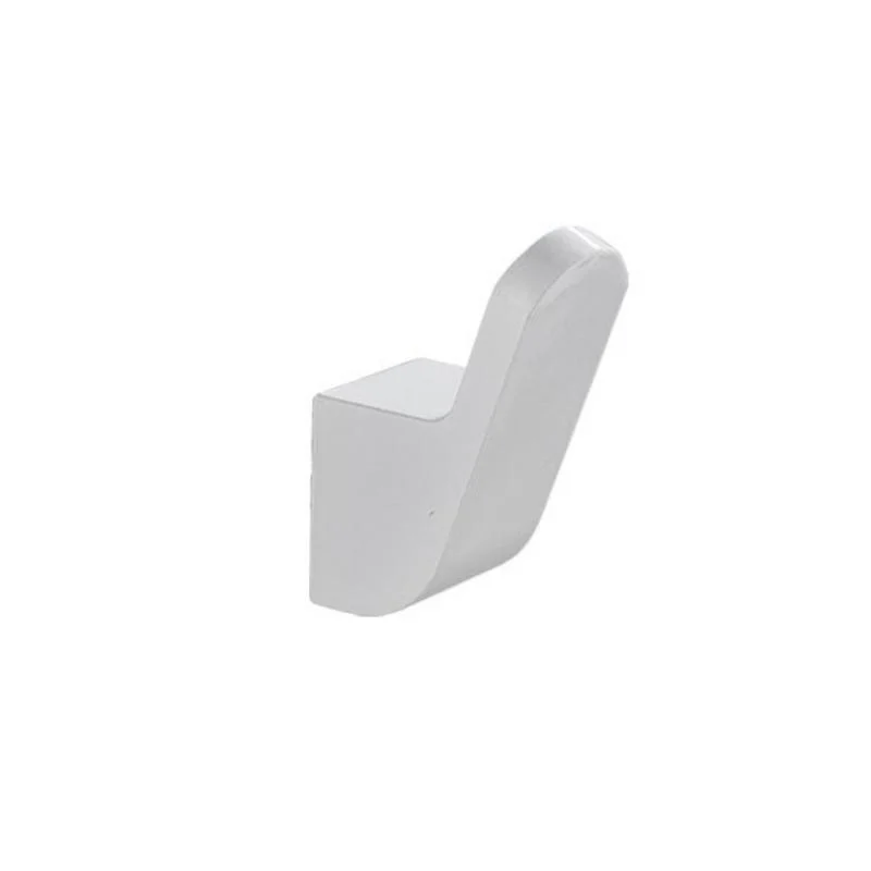 Homeko White Aluminium Robe Wall Hooks -