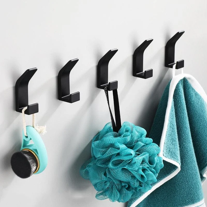 Homeko & White Aluminum Wall Hooks Decorative -