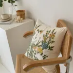 Homeko Wildflower Pillow throw pillows for chairs
