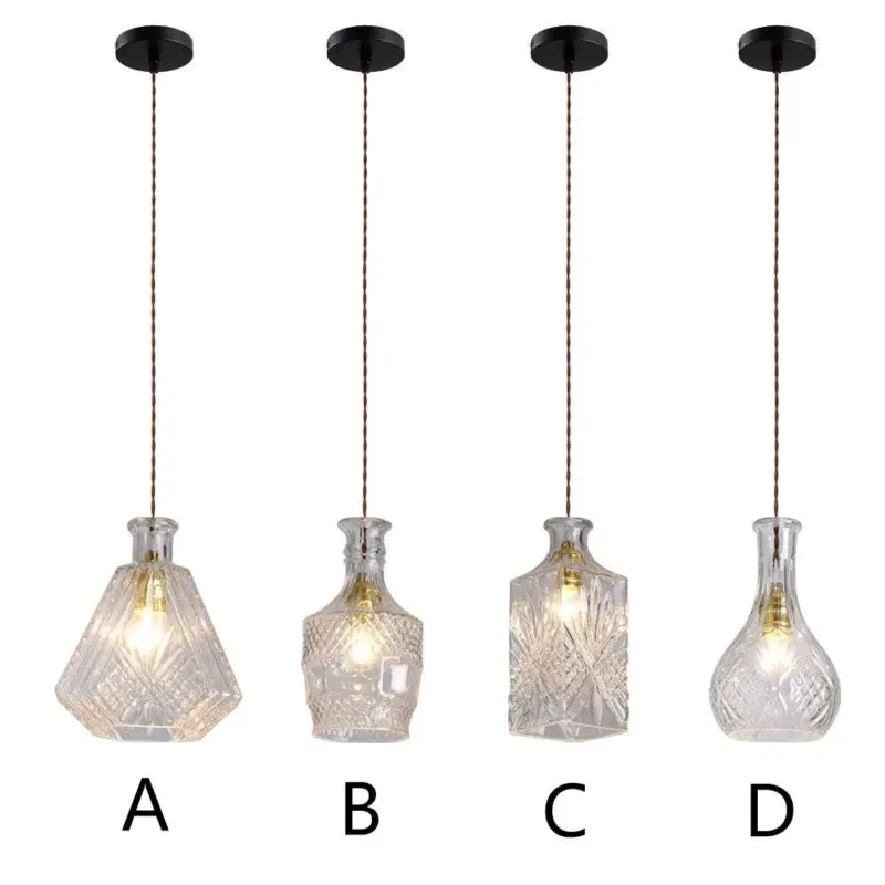 Homeko Wine Bottle LED Pendant Lamp