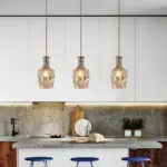 Homeko Wine Bottle LED Pendant Lamp