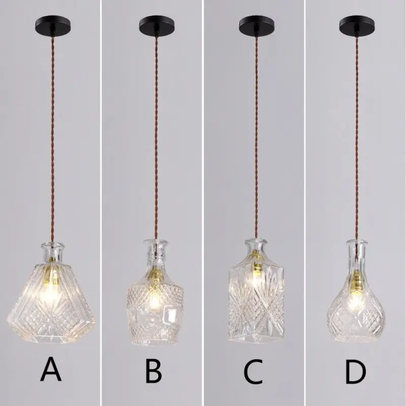 Homeko Wine Bottle LED Pendant Lamp